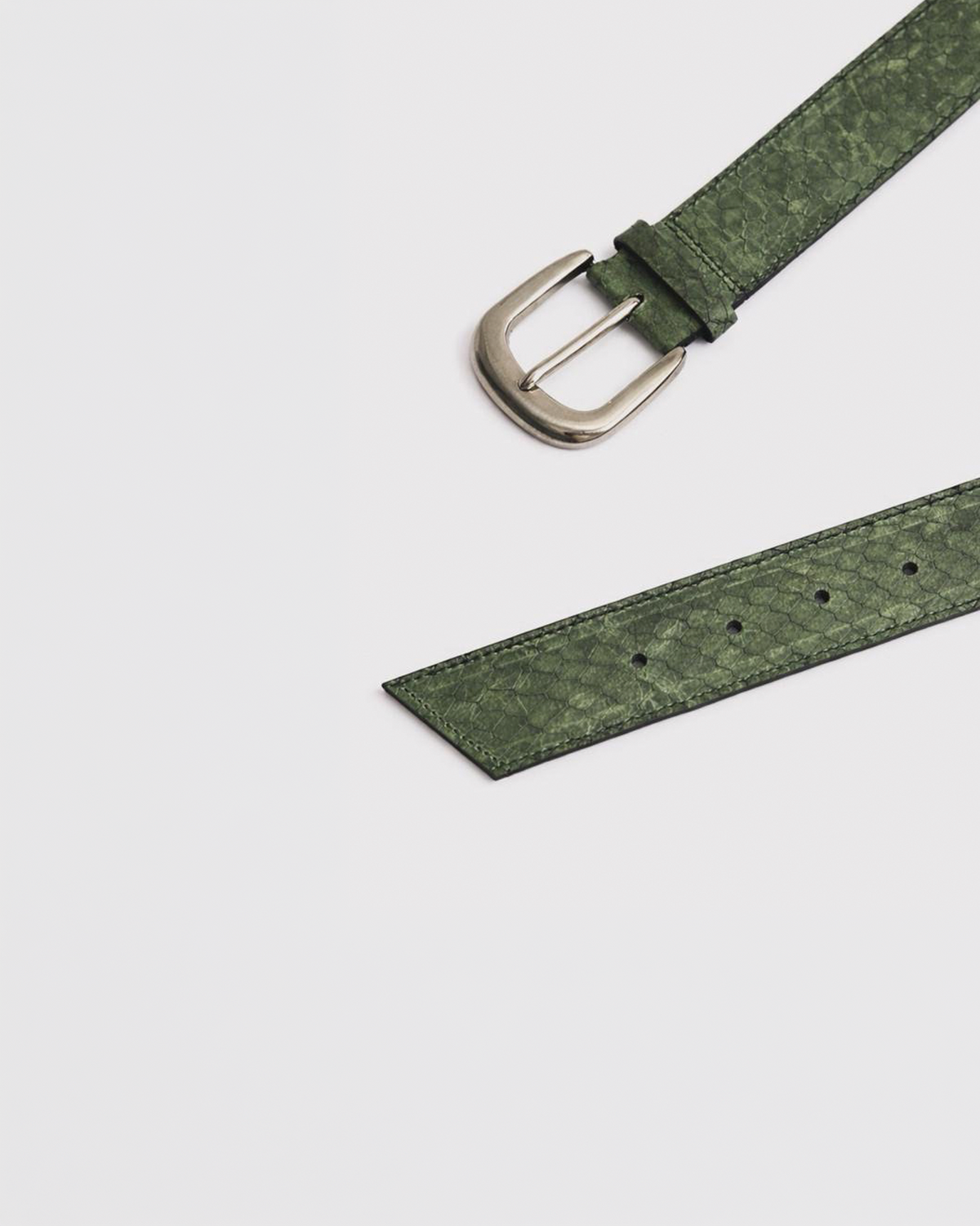 Cinturón Croco Verde