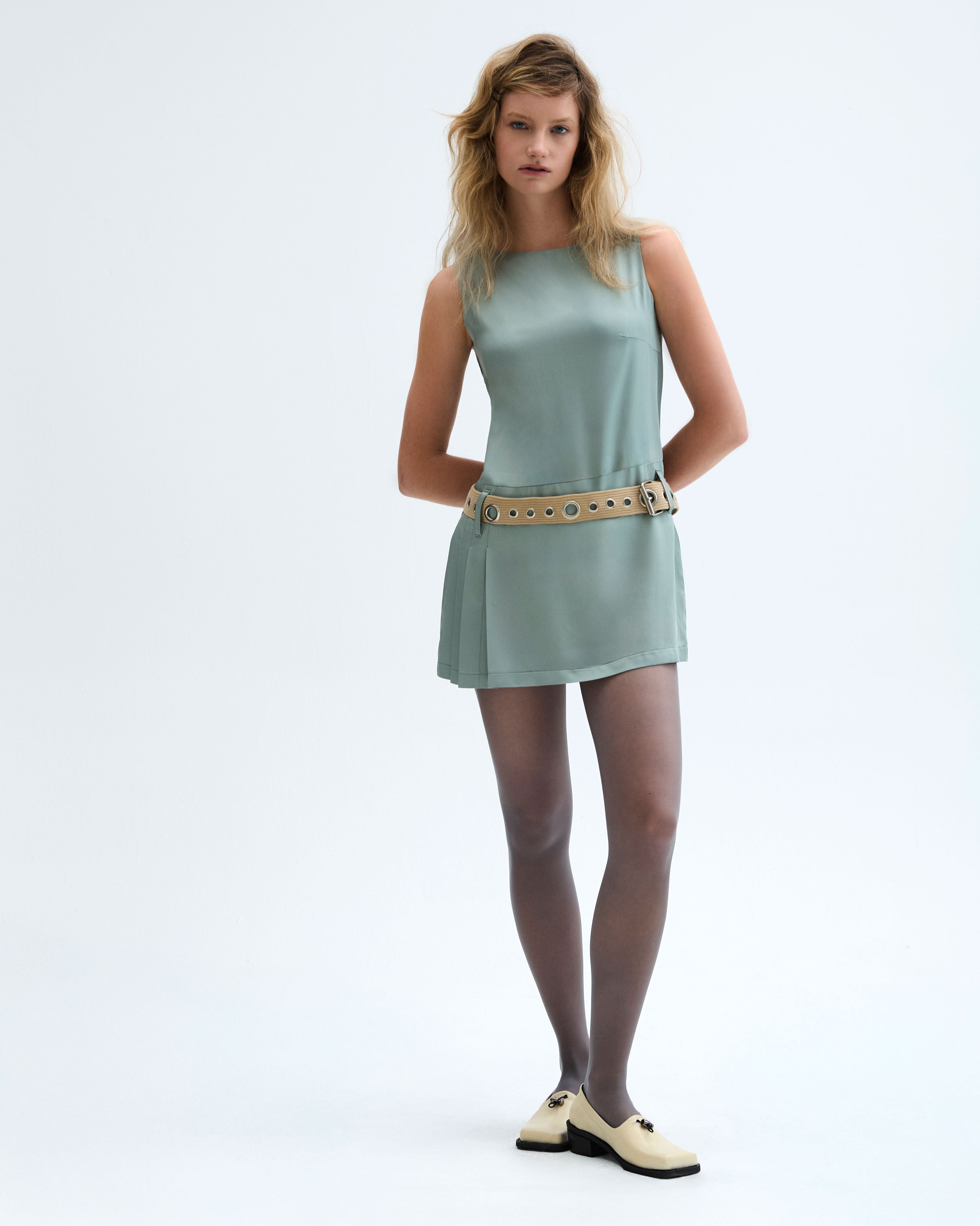 Jumper Plissé Mint