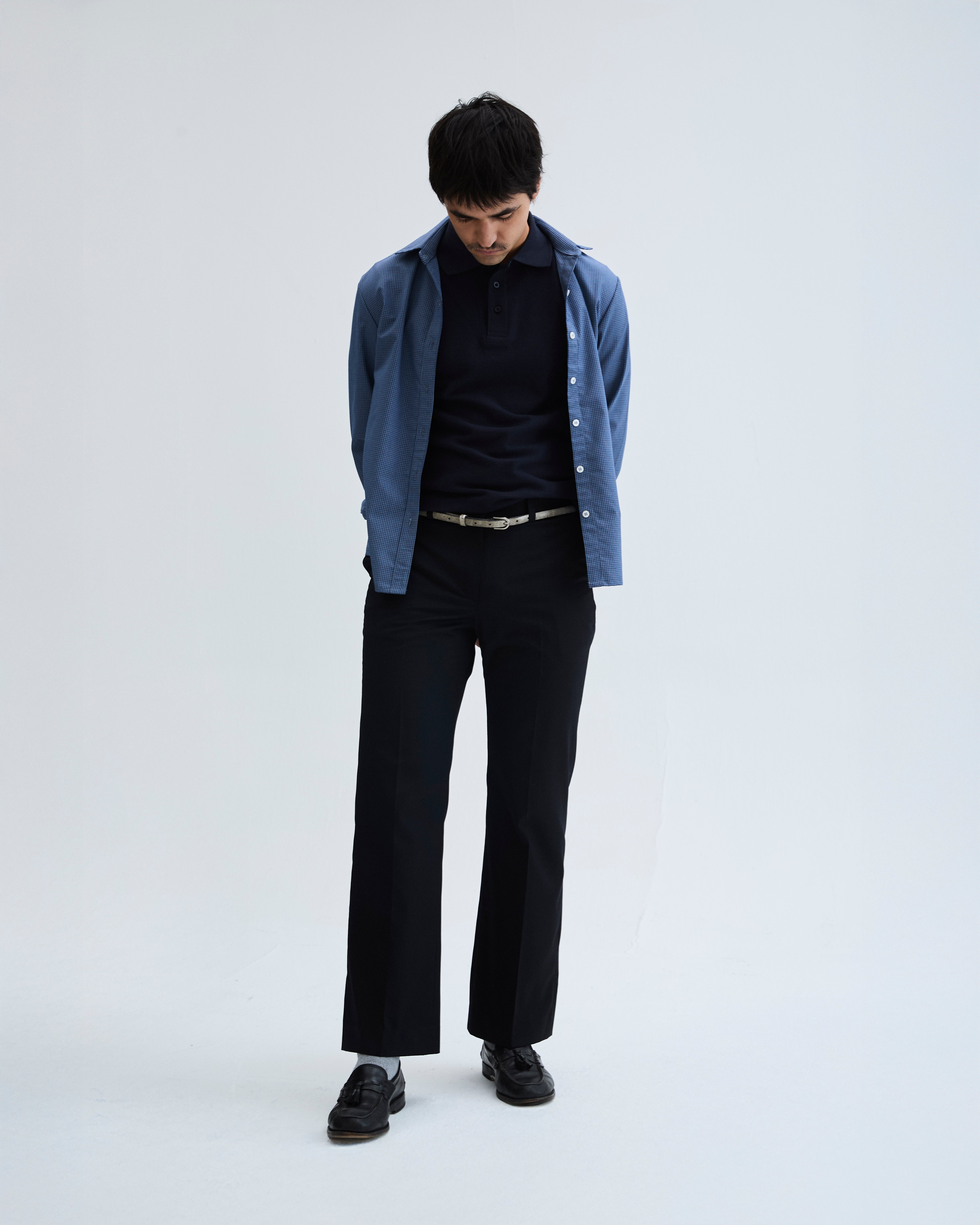 Pantalón Tencel Marino