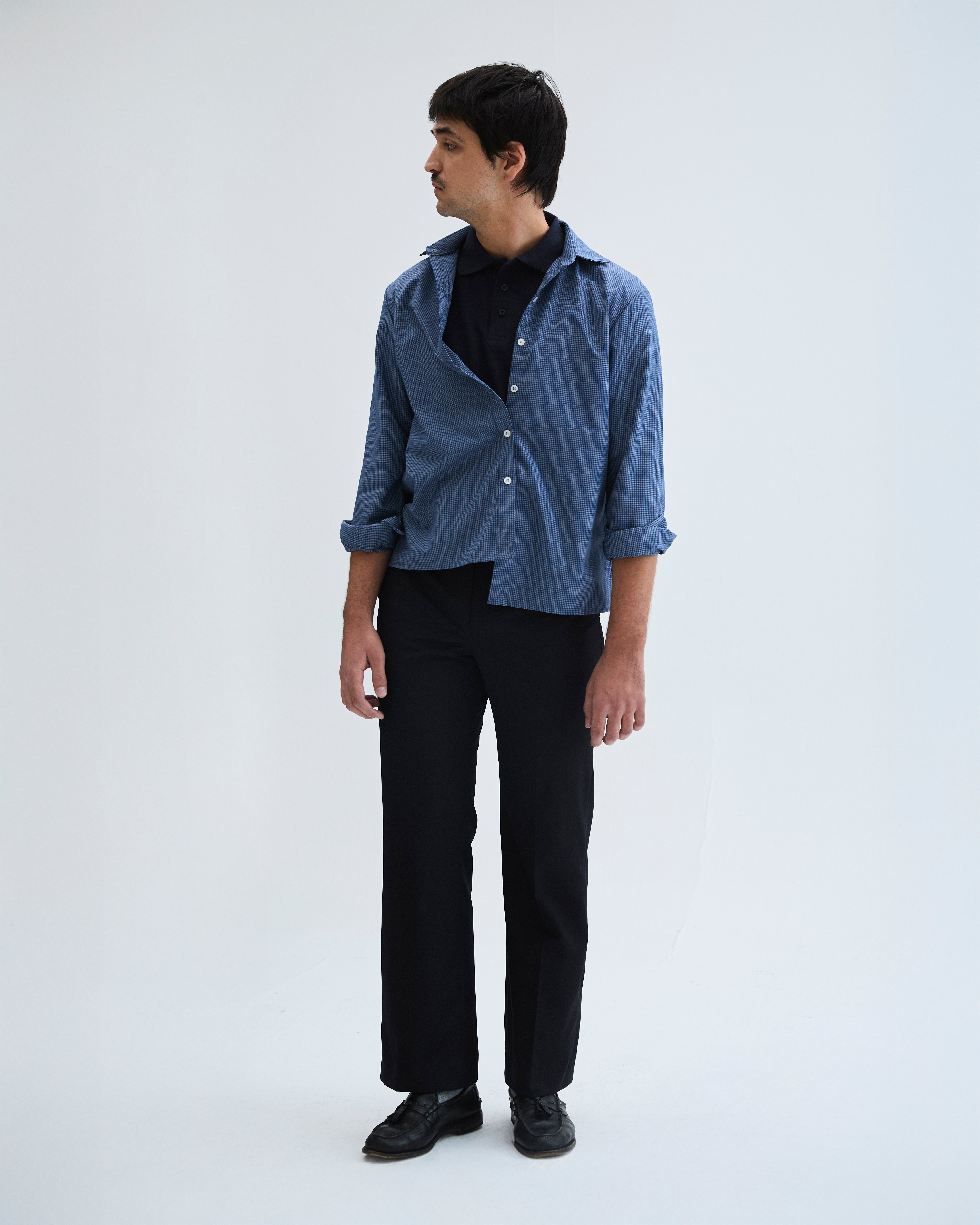Pantalón Tencel Marino