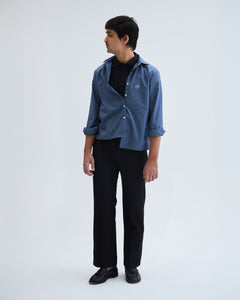 Camisa cuadrillé azul