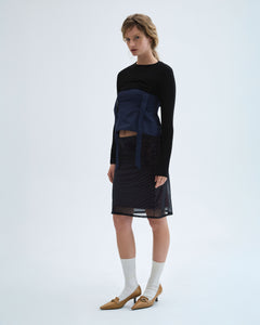 Falda Midi Rayas