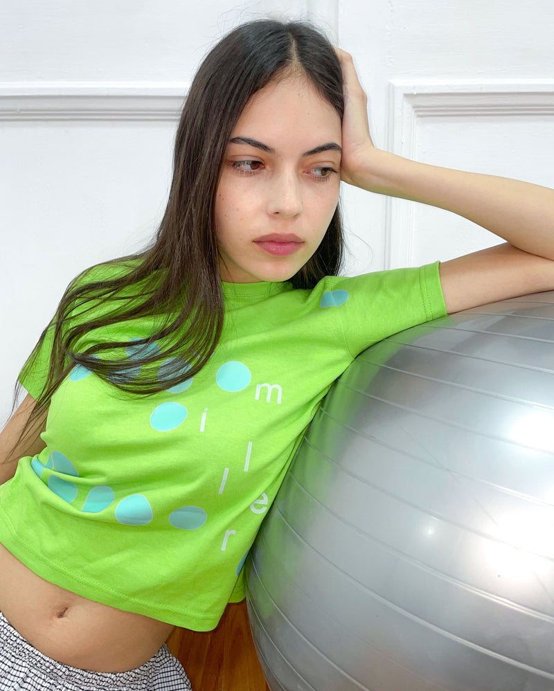Baby Tee Lima dots