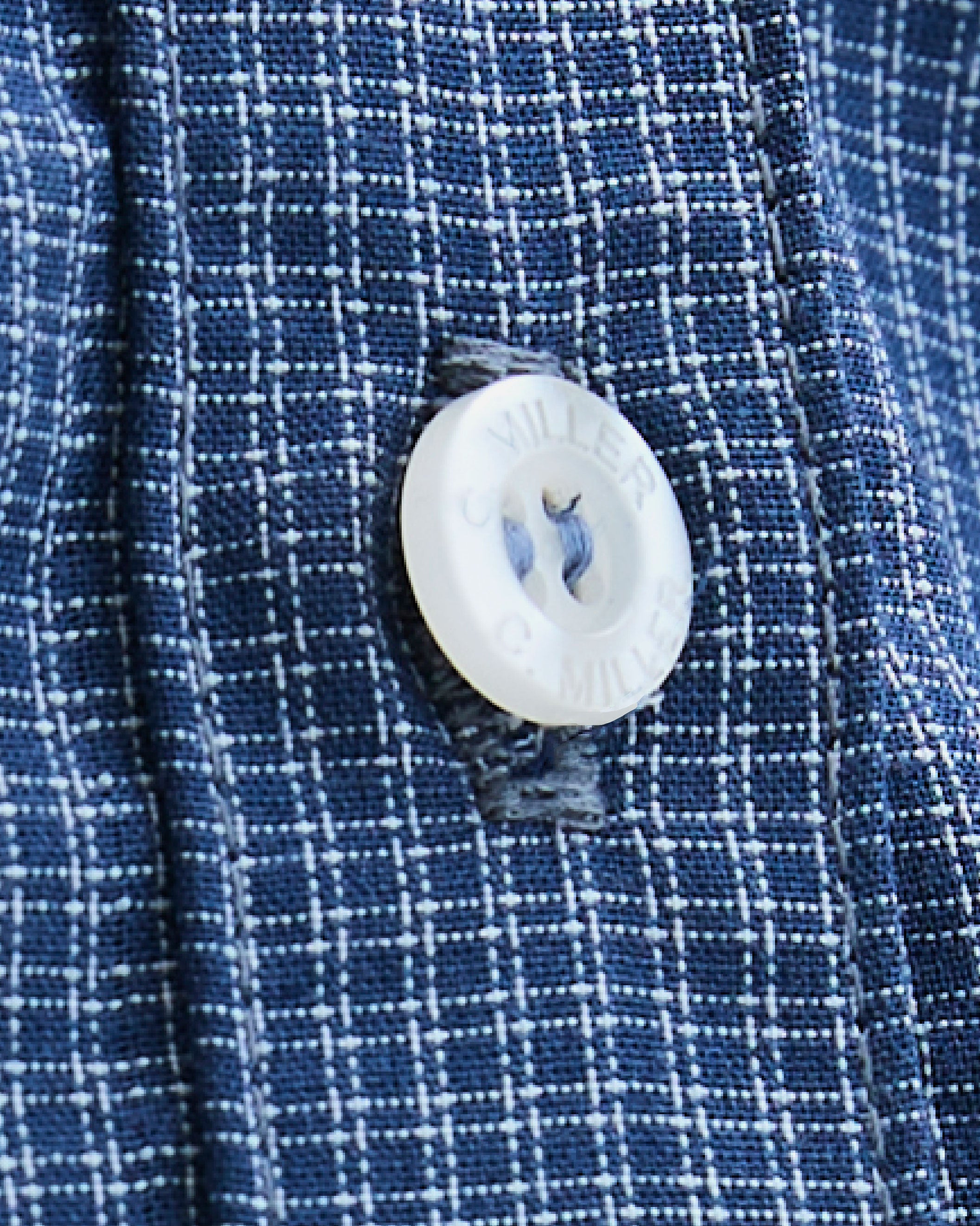 Camisa cuadrillé azul