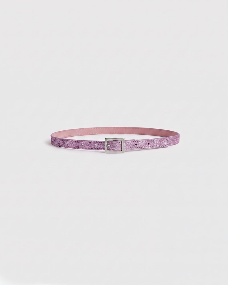 Cinturón Skinny Rosa