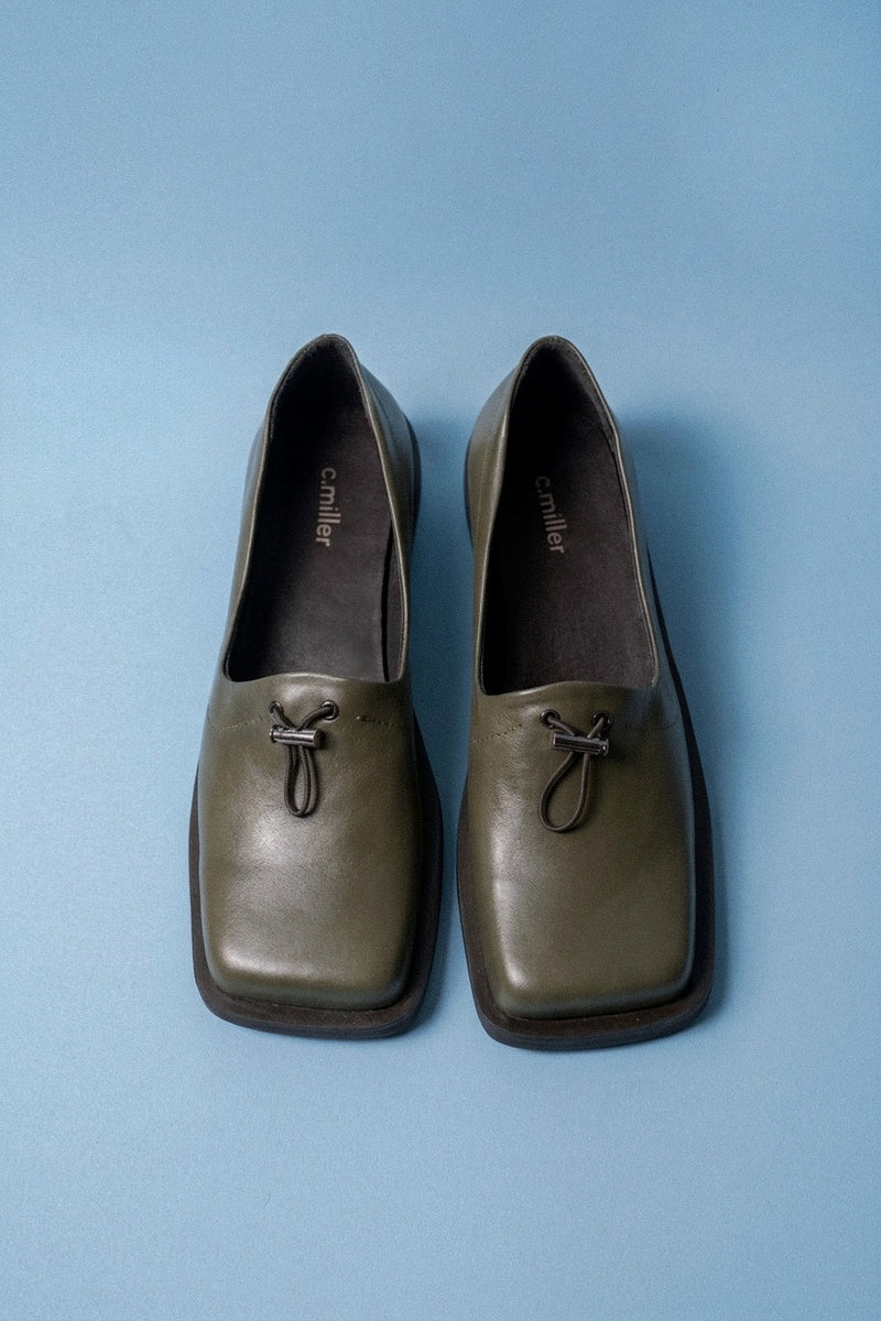 Zapato #1 verde oscuro
