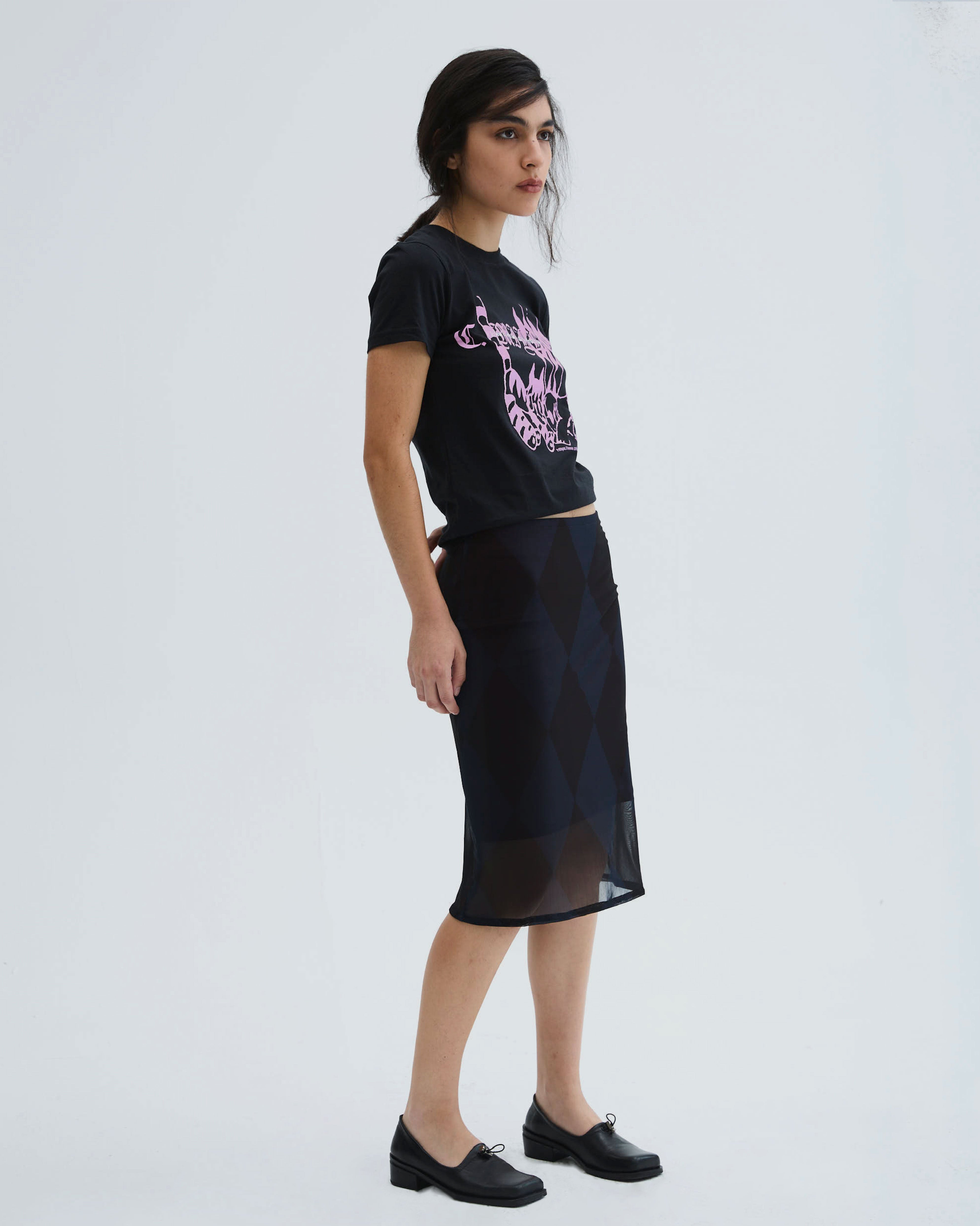 Falda Midi Rombos