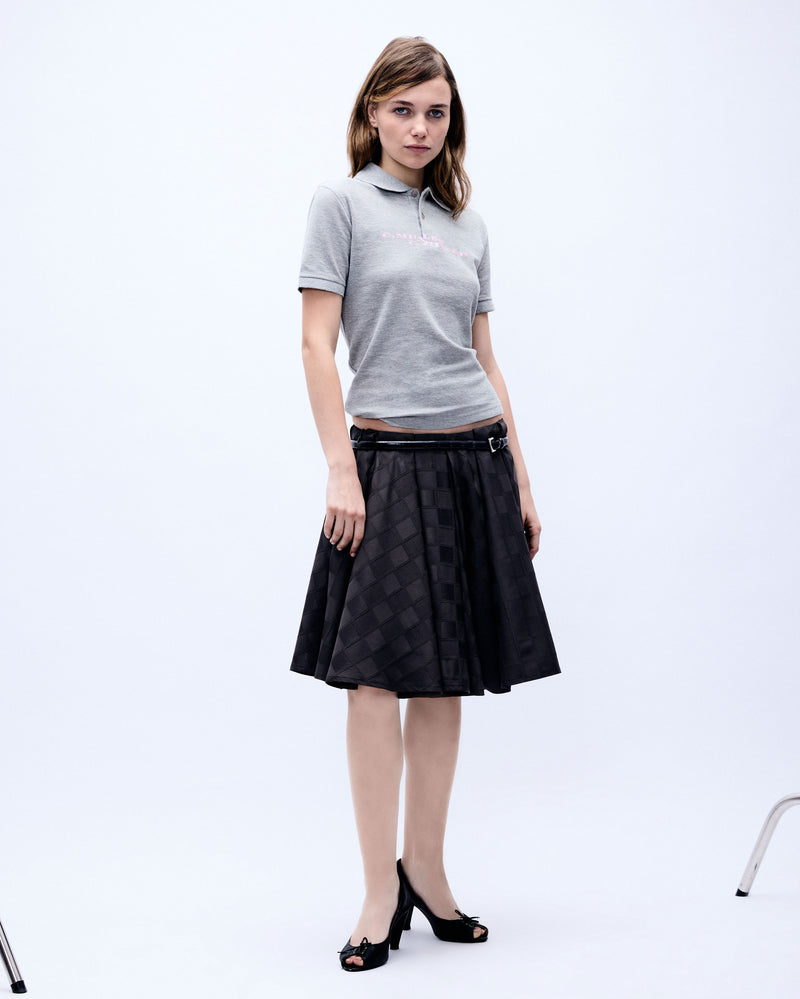 Baby Tee Polo Gris
