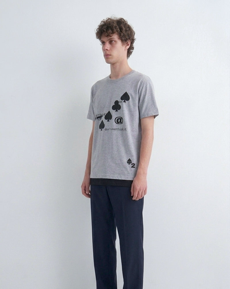 Polera overthink gris