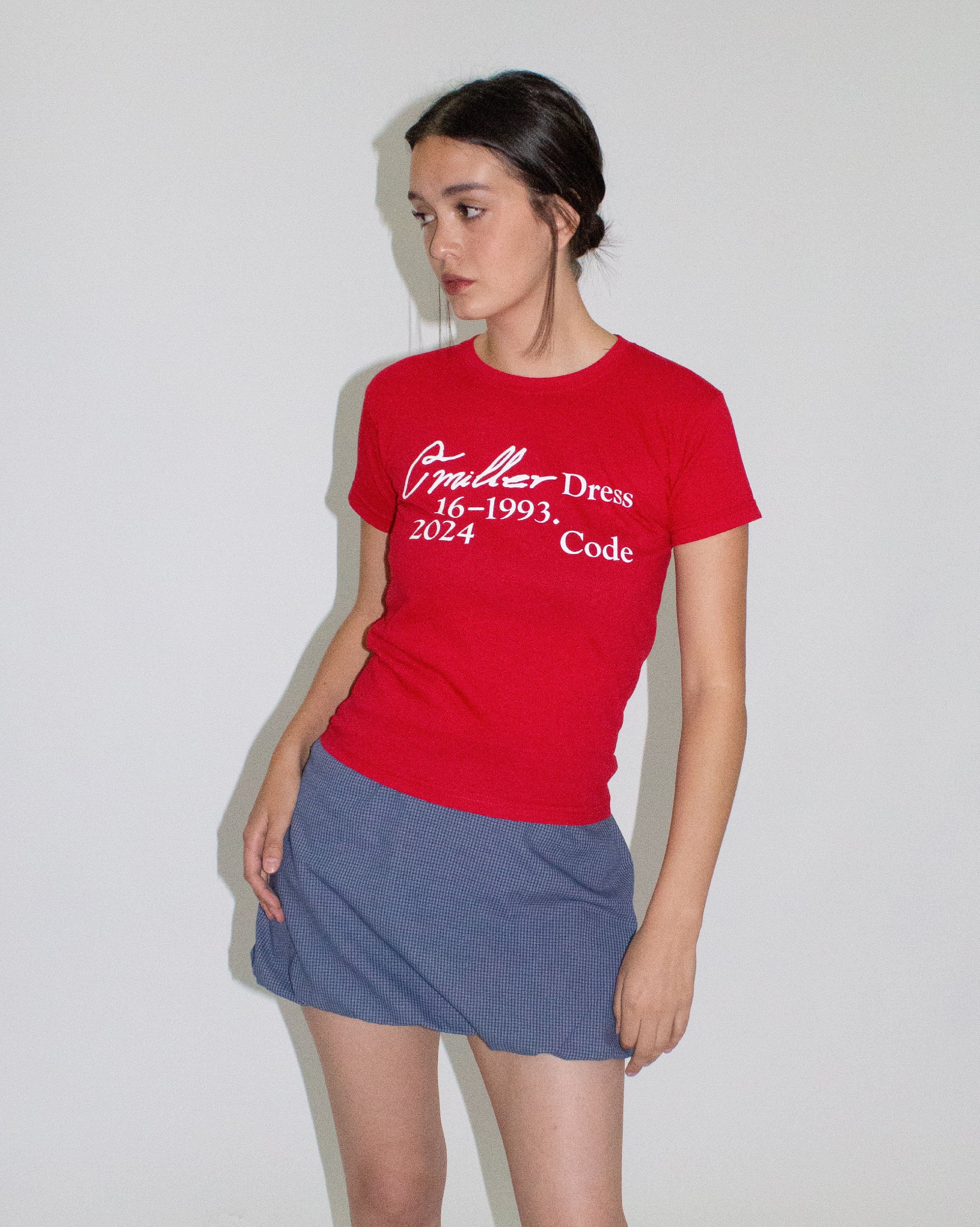 Baby Tee 2024 roja