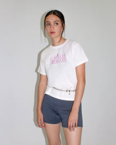 Baby Tee Dress code morado