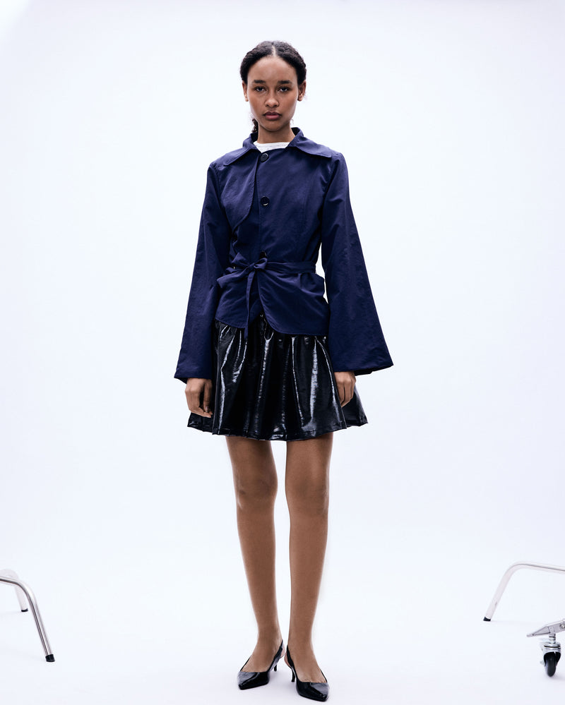 Vynil Mini Skirt