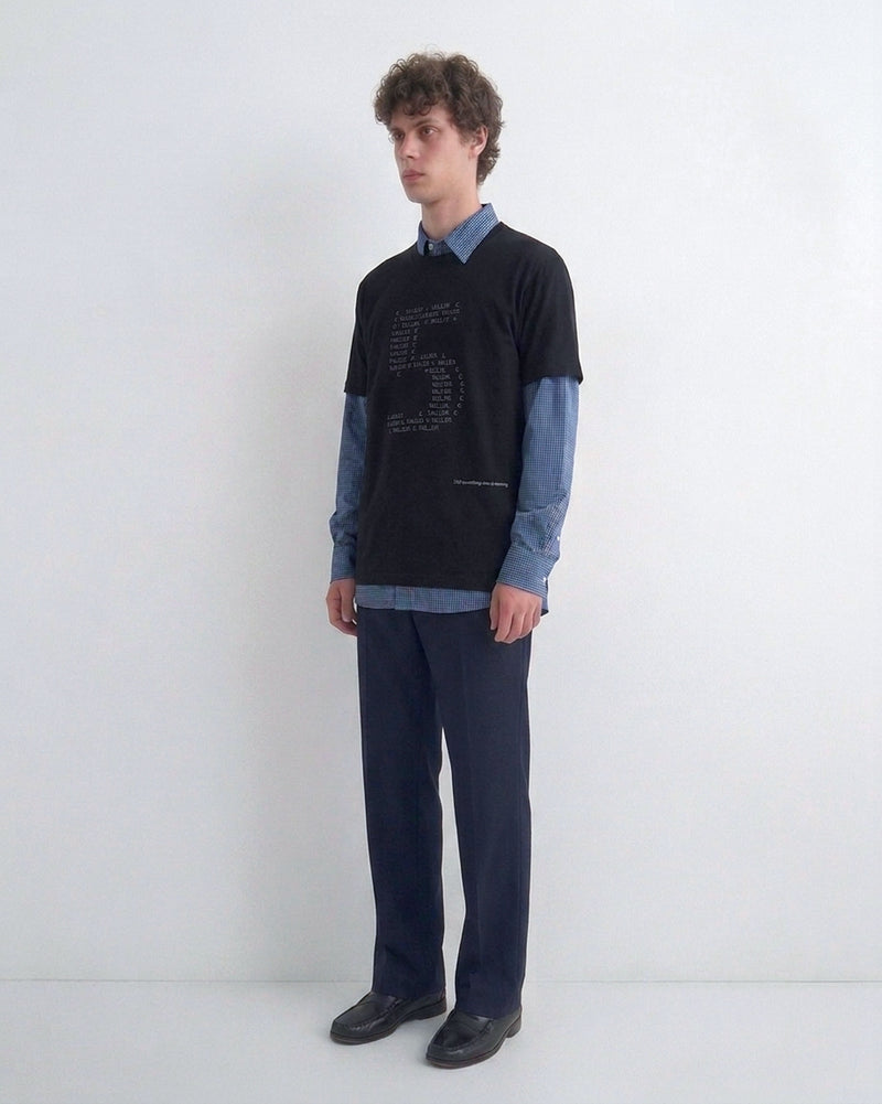 Polera 5 negra